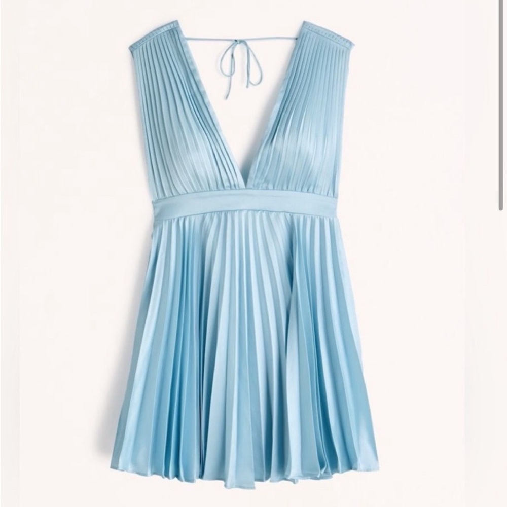 Abercrombie & Fitch Blue Chemise with Empire Waist